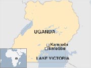 در حادثه سقوط هواپيما در اوگاندا ده نفر کشته شدند
