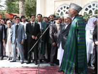 رئیس جمهور کرزی، عید سعید قربان را به مردم افغانستان و پاکستان تبریک گفت
