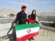 زوج دو چرخه سوار ایرانی وارد کابل شدند