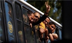هیئت حماس برای بررسی اجرای مرحله دوم تبادل اسرا وارد قاهره شد