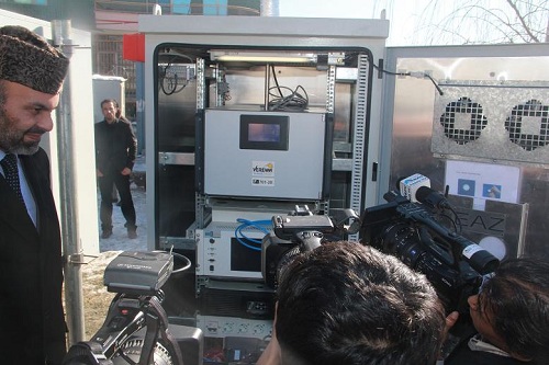 اولین دستگاه تثبیت آلودگی هوا در شهر کابل نصب شد