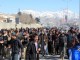 گزارش تصویری / تظاهرات مردم کابل در اعتراض به قرآن سوزی نیروهایی امریکایی در بگرام در مقابل شورای ملی افغانستان  