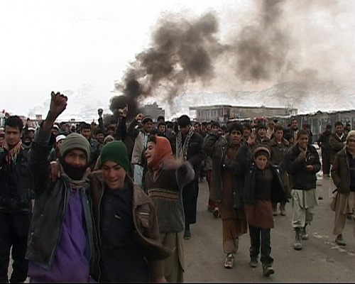آتش نفرت از آمریکا در افغانستان شعله ور شده است