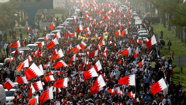 بحرینی ها خواستار سرنگونی رژیم آل خلیفه شدند
