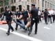 پلیس آمریكا با معترضان وال استریت در نیویورك درگیر شد