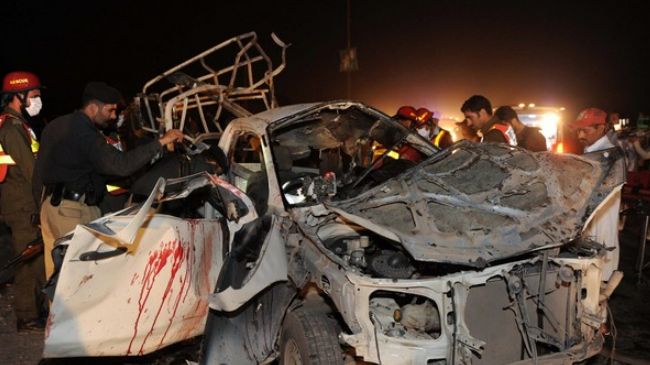 Bomb attack kills 2 policemen, hurts several others in NW Pakistan
