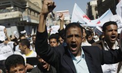 نظامیان یمنی قصد برگزاری تظاهرات علیه برادر عبدالله صالح را دارند