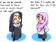 گزارش تصویری/ کاریکاتورهای یک انگلیسی به نفع مسلمانان  