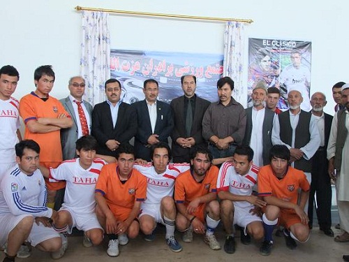 یک جمنازيوم ورزشي در شهر کابل به بهره برداری رسید