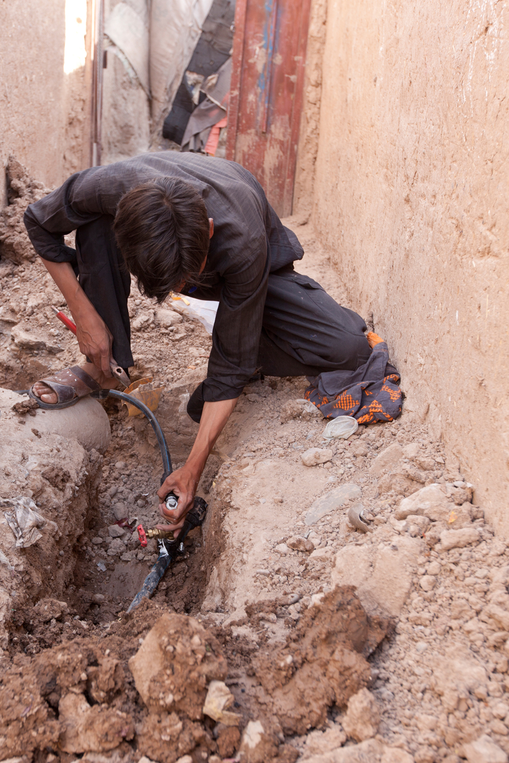 توسعۀ شبکۀ آبرسانی در هرات