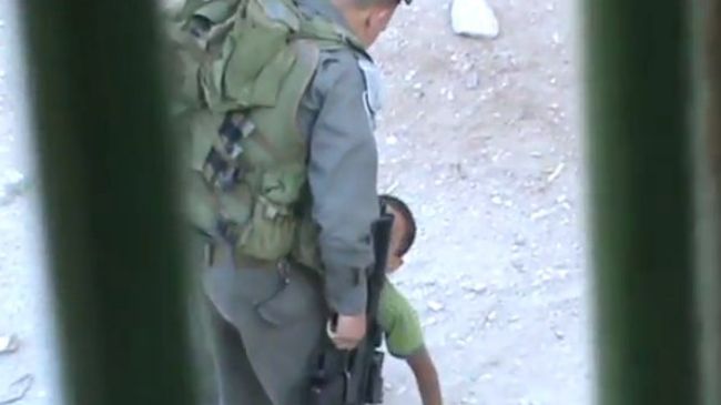 Video shows Israeli police roughing up Palestinian child