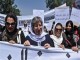 Afghans protest against Taliban public execution in Parwan