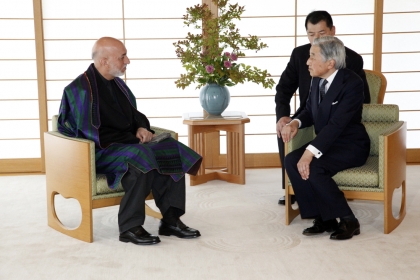 Japanese Emperor congratulates Karzai on successful Tokyo Conference conclusion
