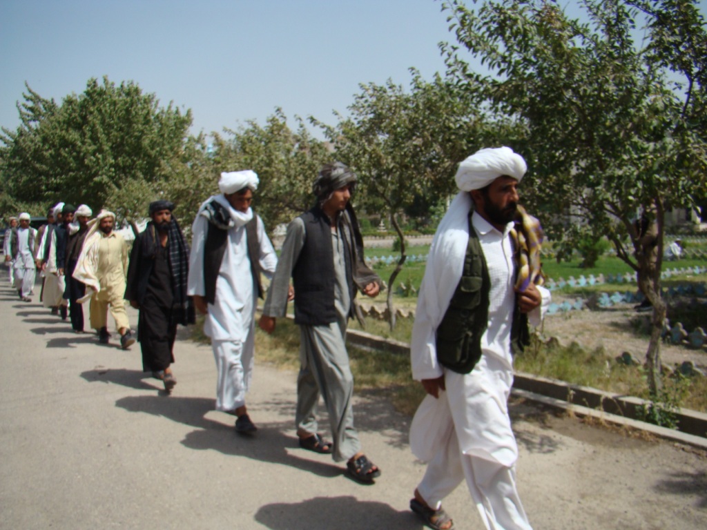یک گروه شانزده نفری از مخالفین دولت در ولایت هرات به پروسه صلح پیوستند
