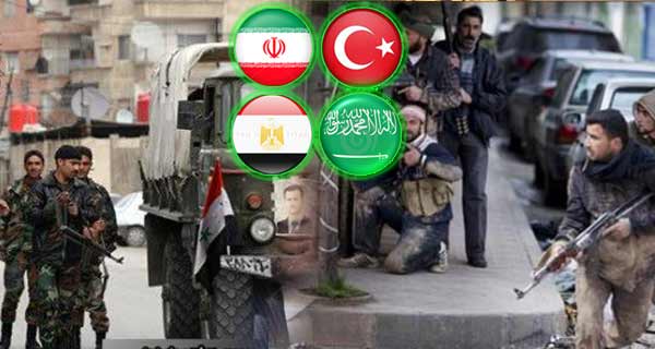 نشست مشترک ایران،مصر،ترکیه وعربستان درباره سوریه