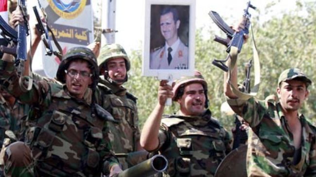 ارتش سوریه تعداد زیادی از شورشیان سوری را از بین برد