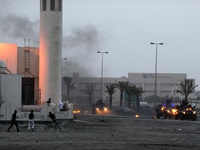 حمله پولیس بحرین به تظاهرکنندگان