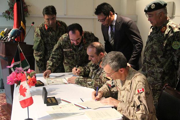 مسئولیت آموزش اردوی ملی به مربیان افغان منتقل شد