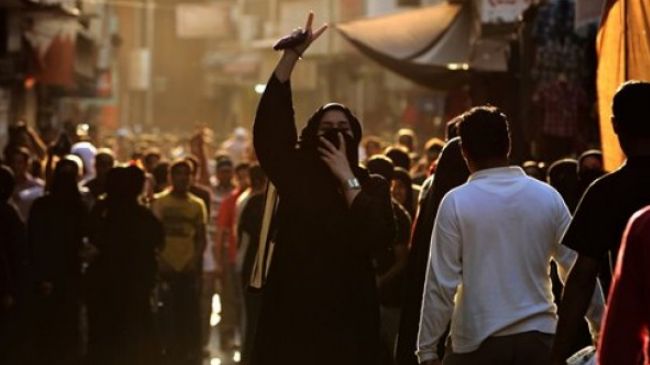 مردم بحرین در حمایت از داکتران اعتصاب غذا کرده ، تظاهرات برگزار کردند
