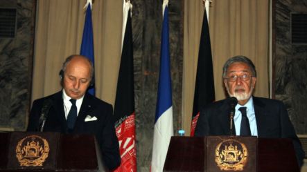 تبادله مصدقه پیمان دوستی بین افغانستان و فرانسه