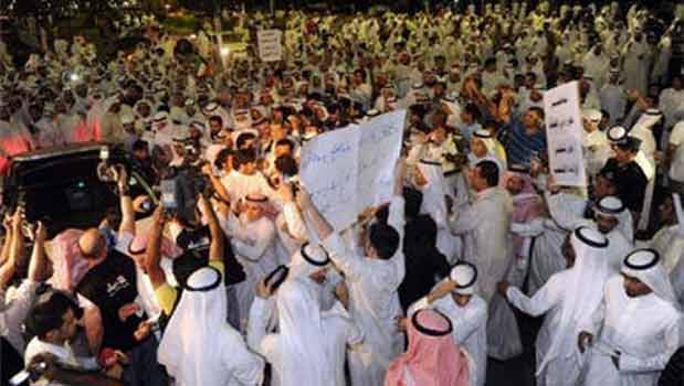ده‌ها هزار کویتی خواستار لغو قانون انتخابات شدند