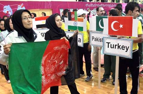 تیم رزمی‌کاران افغانستان در میان 69 کشور جهان، سوم شد