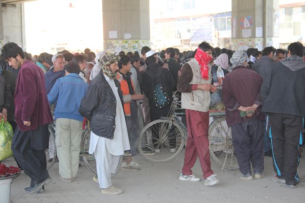 Unemployment in Kabul