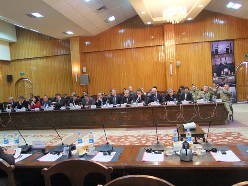 نشست کمیسیون پروسه انتقال مسئولیت‌های امنیتی از نیروهای خارجی به نیروهای افغان