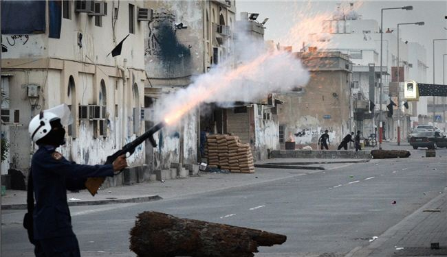 حمله به تظاهرکنندگان در بحرین