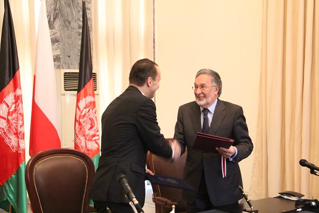 افغانستان و پولند، موافقتنامه همکاری امضا کردند