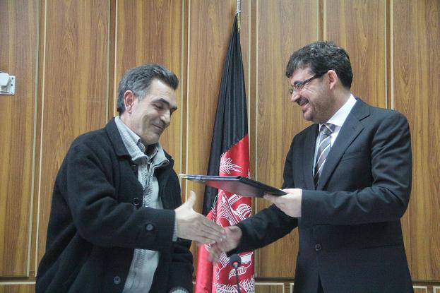 عقد قرارداد ۲۴ پروژه عام المنفعه در کابل