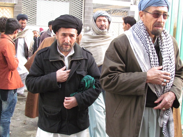 مراسم ترحیم مرحوم میرابوالقاسم سوما در مسجد محمدیه واقع در تپه سلام کابل