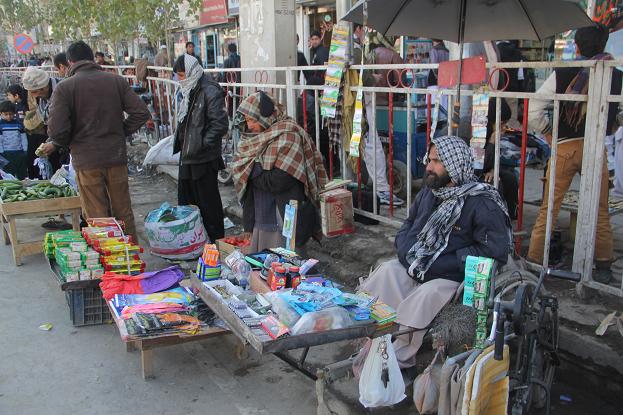 دست فروش ها در کابل