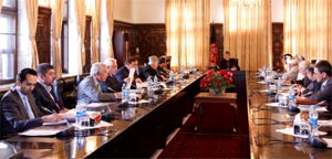 رئیس جمهور با شماری از رهبران جهادی و سیاسی دیدار کرد