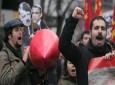 هزاران تن از مردم ترکیه علیه استقرار راکت های پاتریوت ناتو تظاهرات کردند