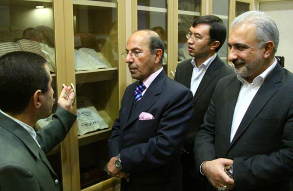 دیدار داکتر سیدمخدوم رهین با رئیس جمهور ایران و بازدید از سازمان اسناد و کتابخانه ملی این کشور