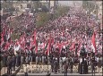 تظاهرات مردمی در حمایت از مالکی در بغداد