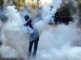 استفاده نیروهای امنیتی از گاز اشک آور در اسلام  آباد