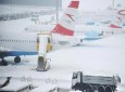 برف و یخبندان در اروپا و لغو بسیاری از پروازها