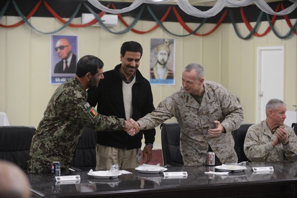 جنرال آلن در حال ترک افغانستان است