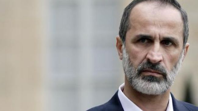 رئیس ائتلاف مخالفان سوریه آمادگی مشروط خود را برای مذاکره اعلام کرد