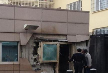 انفجار مقابل سفارت امریکا در ترکیه