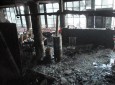 آتش سوزی در مارکت مولا علی در دشت پرچی کابل  