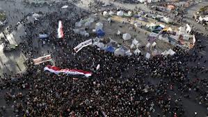تظاهرات مصریان علیه فتوای شیخ سلفی در رابطه با  قتل رهبران مخالف دولت