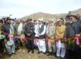 مراسم آغاز پروژه ساخت گمرک مرزی بندر غلام خان در ولایت خوست  