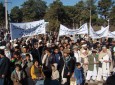 مردم هرات در واکنش به برگزاری انتخابات شورای ولایتی هرات در کابل، تظاهرات کردند