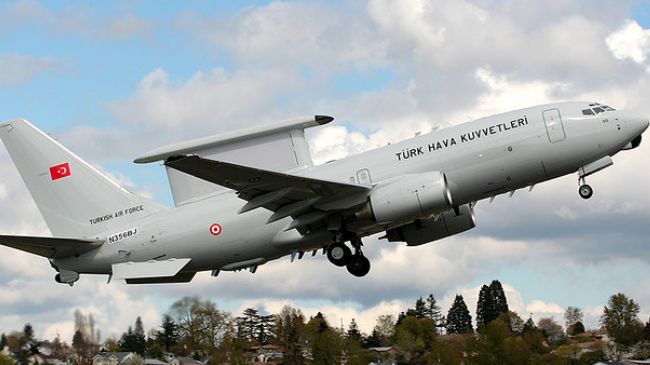انتقال سیستم الکترونیکی کنترول و شناسایی هوایی رژیم اسرائیل به ترکیه