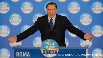 نگرانی اروپا از انتخاب مجدد برلوسکونی در انتخابات ایتالیا