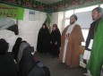 دیدار حسینی مزاری، نماینده حضرت آیت الله العظمی مکارم شیرازی درکل افغانستان، از جامعه القرآن کابل  