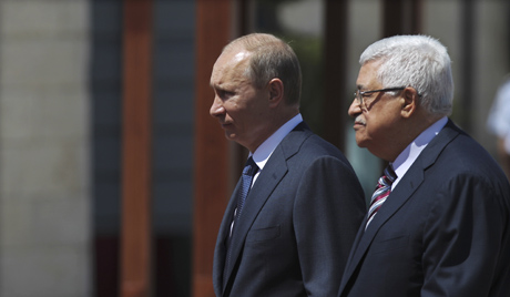 محمود عباس با رییس جمهور و صدر اعظم روسیه دیدار کرد